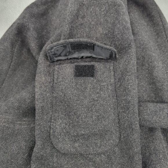 EUC Mario De Pinto Winter Coat Womens M Faux Fur Small Zipper - Picture 6 of 8